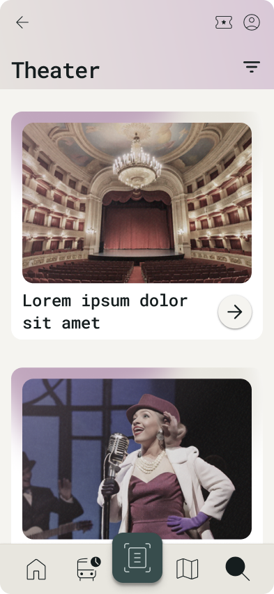 Wireframes of SmarthillGo App